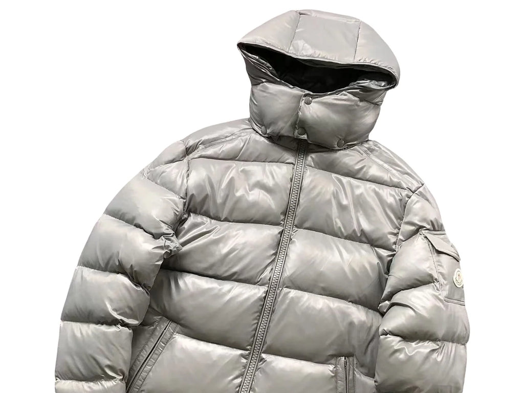 Moncler Maya Down Jacket Grey