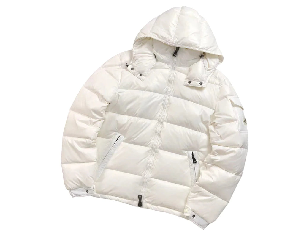 Moncler Maya Down Jacket White