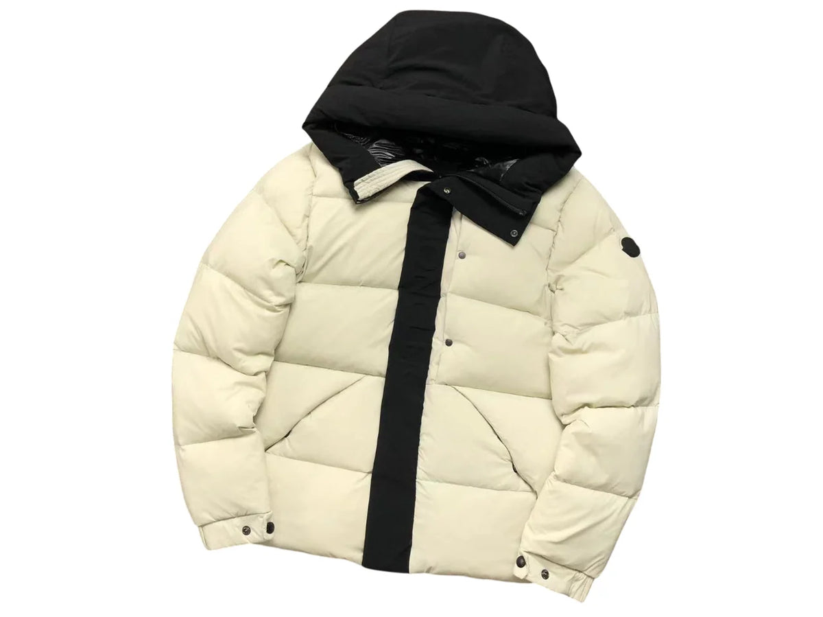 Moncler Madeira Down Jacket CreamBlack