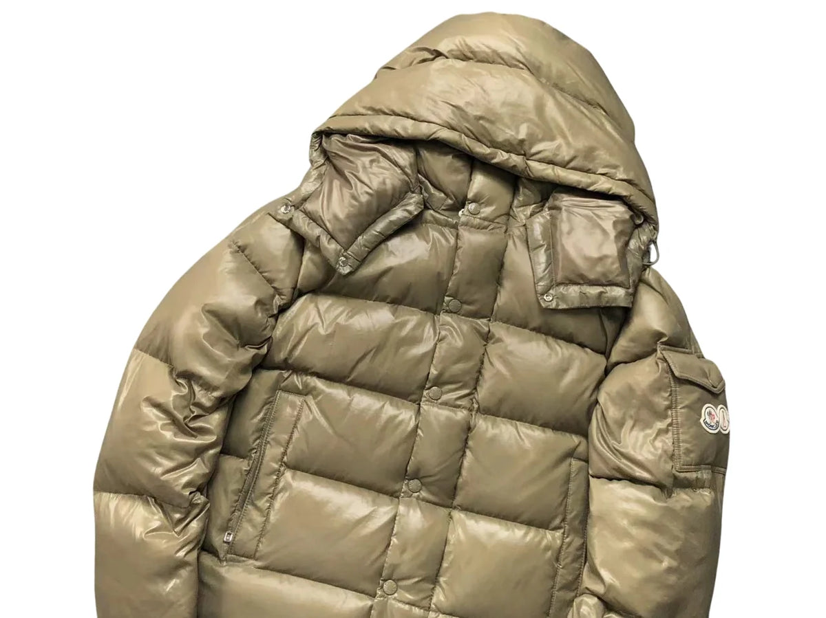 Moncler Maya 70th Anniversary Down Jacket Khaki